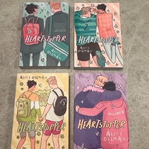 Heartstopper book series 1-4